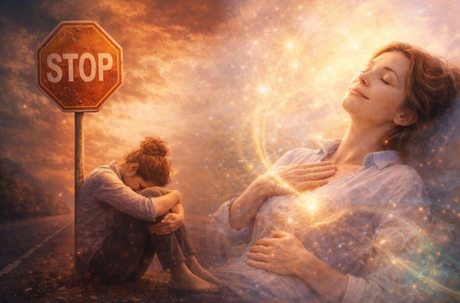 s'arrêter quand on est épuisé